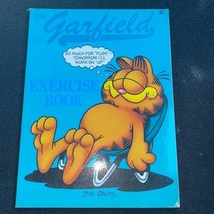 Rare Garfield's Exercise Book Vintage‎